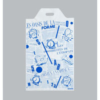 福助工業 ポリ手提げ モードバッグ グットモーニング 特中(E) 00763133 1ケース(500個(100個×5))（直送品）