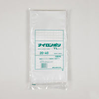 福助工業 真空袋 ナイロンポリ TLタイプ 20-40 00766628 1ケース(1200個(100個×12))（直送品）