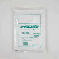 福助工業 真空袋 ナイロンポリ TLタイプ 28-38 00766639 1ケース(800個(100個×8))（直送品）