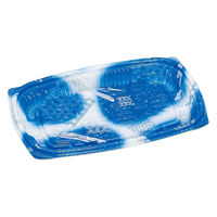 福助工業 惣菜容器 プリモ17-11DH あまのブルー 00769074 1ケース(1200個(50個×24))（直送品）