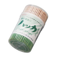 萬洋 爪楊枝 ハッカ楊枝 6.5cm 230本入 00783019 1ケース(1個)（直送品）