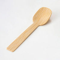 萬洋 使い捨てスプーン 竹スプーン10.5cm 100本入×80袋 00783034 1ケース(1個)（直送品）