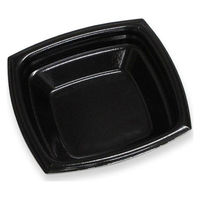 デンカポリマー 惣菜容器 夢デリLS5 黒 00788692 1ケース(1500個(50個×30))（直送品）