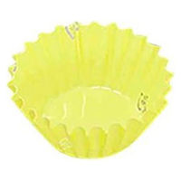 旭創業 おかずカップ PETフィルムカップ 丸形 5号深口(5F) 黄 500枚入 00795100 1ケース(10個(1個×10))（直送品）