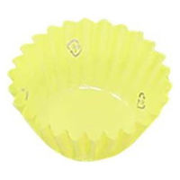 旭創業 おかずカップ PETフィルムカップ 丸形 6号深口(6F) 黄 500枚入 00795117 1ケース(10個(1個×10))（直送品）