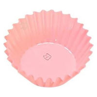 旭創業 おかずカップ PETフィルムカップ 丸形 7号深口(7F) ピンク 500枚入 00795128 1ケース(10個(1個×10))（直送品）