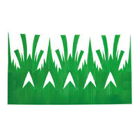 旭創業 弁当小物 大判海老型バラン グリーン 500枚入 00795149 1ケース(40個(1個×40))（直送品）