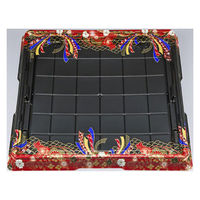 シーピー化成 寿司桶 CZハカマ桶6 令華赤本体(B) 0126206008845 1ケース(100個(10個×10))（直送品）