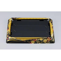 シーピー化成 寿司桶 SFNハカマ角桶36 京彩黒本体 031023600B395 1ケース(300個(10個×30))（直送品）