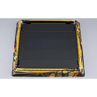 シーピー化成 寿司桶 SFNハカマ角桶58 京彩黒本体 031025800B395 1ケース(100個(10個×10))（直送品）