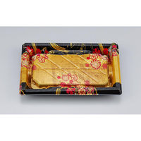 シーピー化成 寿司容器 NU匠角24 華かんざし本体 039412400A005 1ケース(600個(50個×12))（直送品）