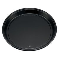 シーピー化成 寿司桶 UF丸桶6 黒本体 0592406000525 1ケース(100個(10個×10))（直送品）