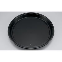 シーピー化成 寿司桶 UF丸桶7 黒本体 0592407000525 1ケース(100個(10個×10))（直送品）