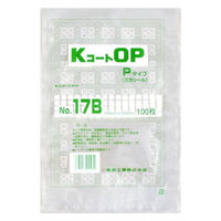 福助工業 真空袋 KコートOP Pタイプ No.17B 0716111 1ケース(1600個(100個×16))（直送品）
