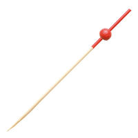 萬洋 竹串 南天串(赤) 9cm 100本入 18366A 1ケース(1個)（直送品）