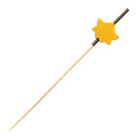 萬洋 竹串 飾り串 紅葉 (黄) 9cm 100本入 18392B 1ケース(1個)（直送品）