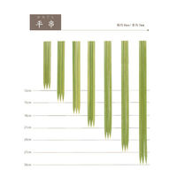 萬洋 竹串 平串 27cm 100本入 18409G 1ケース(1個)（直送品）