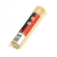 萬洋 店舗資材 竹串丸φ2.5mm 約110本入 15cm 18410B 1ケース(1個)（直送品）