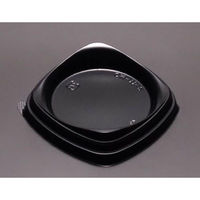 廣川 ケーキトレー CM-11-2 本体 黒 37712900 1ケース(3000個(100個×30))（直送品）