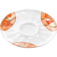 エフピコ 発泡トレー しゃぶしゃぶ255 本体 鮮彩オレンジ 42210255 1ケース(400個(50個×8))（直送品）