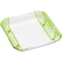 エフピコ 発泡トレー しゃぶしゃぶ1人浅(V) 鮮彩緑 42221111 1ケース(600個(50個×12))（直送品）