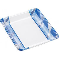 エフピコ 発泡トレー FLB-A22-30 鮮彩青 4F160226 1ケース(1200個(100個×12))（直送品）