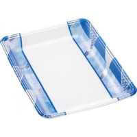 エフピコ 発泡トレー FLB-A25-30 鮮彩青 4F160256 1ケース(900個(100個×9))（直送品）