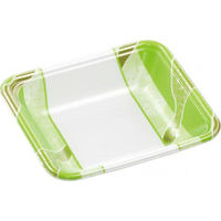 エフピコ 発泡トレー FLB-V13-30 鮮彩緑 4F171136 1ケース(2800個(100個×28))（直送品）