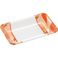 エフピコ 発泡トレー FLB-A12-30 鮮彩オレンジ 4F180126 1ケース(2100個(100個×21))（直送品）