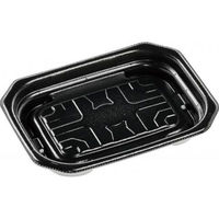 エフピコ 惣菜容器 MFPパシオ15-11 黒 4M007011 1ケース(1500個(50個×30))（直送品）