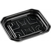 エフピコ 惣菜容器 MFPパシオ15-13 黒 4M007021 1ケース(1200個(50個×24))（直送品）