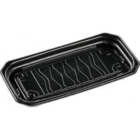 エフピコ 惣菜容器 MFPパシオ23-12 黒 4M007101 1ケース(800個(50個×16))（直送品）