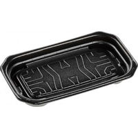 エフピコ 惣菜容器 MFPパシオ19-11 黒 4M007181 1ケース(1000個(50個×20))（直送品）