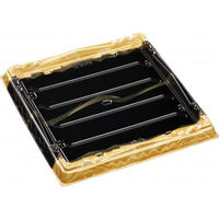 エフピコ 寿司桶 氷河桶34-34PT山瀬金 52013431 1ケース(120個(10個×12))（直送品）