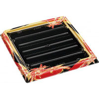 エフピコ 寿司桶 祝賀桶38-38PTおり姫赤 53633838 1ケース(80個(10個×8))（直送品）