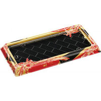 エフピコ 寿司桶 祝賀桶41-19 30貫PTおり姫赤 53634119 1ケース(100個(10個×10))（直送品）