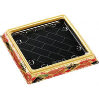 エフピコ 寿司桶 祝賀桶25-25 20貫PT万福金 53642525 1ケース(240個(30個×8))（直送品）