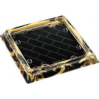 エフピコ 寿司桶 祝賀桶27-27 20貫PT万福金 53642727 1ケース(240個(30個×8))（直送品）