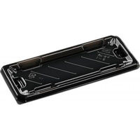 エフピコ 寿司容器 麗角 1-5 黒 54030105 1ケース(800個(50個×16))（直送品）