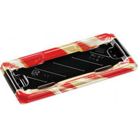 エフピコ 寿司容器 麗角 1-4 京みやび赤 54040104 1ケース(900個(50個×18))（直送品）