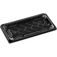 エフピコ 寿司容器 麗角 2-5S 黒 54035205 1ケース(600個(50個×12))（直送品）