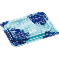 エフピコ 刺身容器 涼角 20-15 ななみ青 55022015 1ケース(800個(50個×16))（直送品）