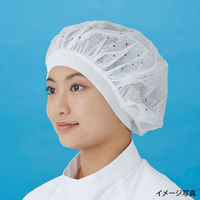 日本メディカルプロダクツ 不織布キャップ つくつく帽子 EL-115 フリー 白 6014200 1ケース(300個(20個×15))（直送品）