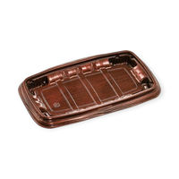 エフピコ 弁当容器 MSDレイア24-15 Mオーク 7E012445 1ケース(600個(50個×12))（直送品）