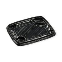 エフピコ 弁当容器 MSDレイア24-19-1 黒 7E012462 1ケース(600個(50個×12))（直送品）