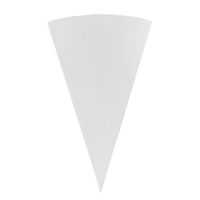 天満紙器 コーンスリーブ TSK22 ワッフルコーンS-003(白) 8906533 1ケース(2500個(100個×25))（直送品）