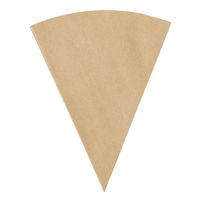 天満紙器 コーンスリーブ TSK25 ワッフルコーンL-043(茶) 8906536 1ケース(2500個(100個×25))（直送品）