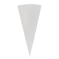 天満紙器 コーンスリーブ TSK26 フレアートップコーン-044(白) 8906537 1ケース(2500個(100個×25))（直送品）