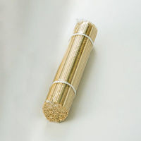 萬洋 竹串 雅 丸串φ2.5mm 200本シュリンク巻き 20cm 94412C 1ケース(1個)（直送品）