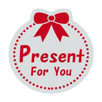 ヒカリ紙工 SMラベル2H-61(Present For You) H2H061 1ケース(375個(1個×375))（直送品）